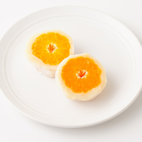 Whole Fruit Daifuku - Orange 6PC Set【CAKE.JP】